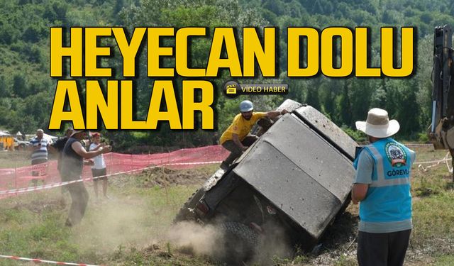 Yenice Off-Road festivalinde heyecan dolu anlar