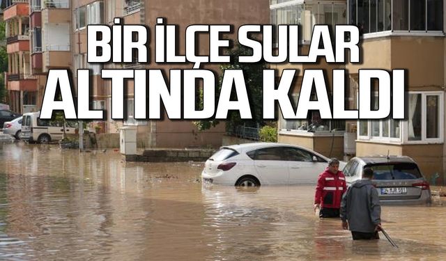 Kastamonu Cide sular altında kaldı