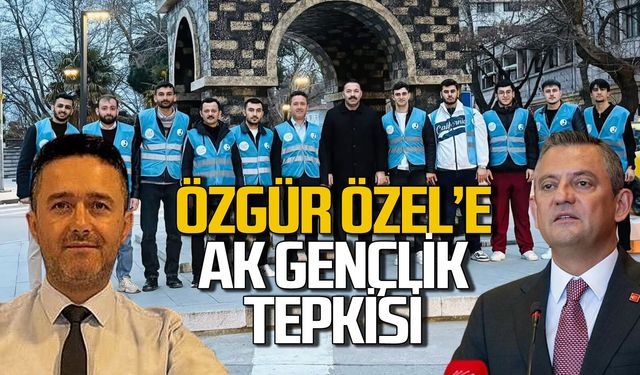 Zonguldak’tan Özgür Özel’e AK Gençlik tepkisi