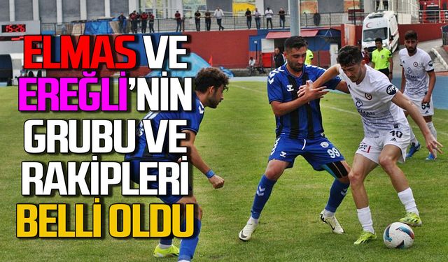 Zonguldakspor ve Ereğli'nin grubu ve rakipleri belli oldu