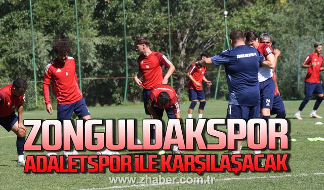 Zonguldakspor, ikinci hazırlık maçını Adaletgücüspor ile oynayacak