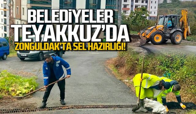 Belediyeler teyakkuzda: Zonguldak’ta sel hazırlığı başladı