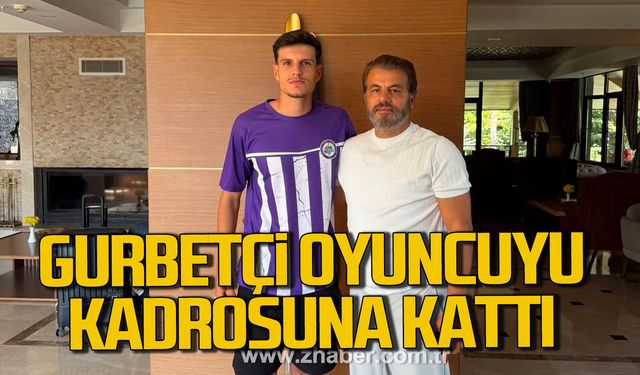 Ereğli Belediyespor gurbetçi oyuncuyu kadrosuna kattı.