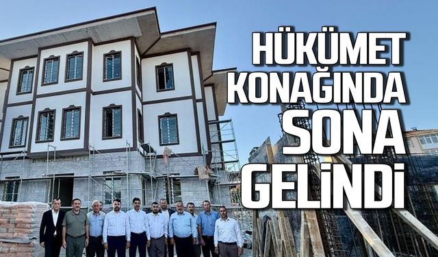 Eflani Hükümet Konağı’nda sona gelindi