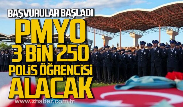 Polis Akademisi Başkanlığı 3 bin 250 polis öğrencisi alacak.