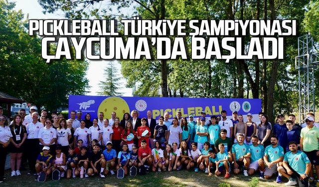 Pickleball Türkiye Şampiyonası Çaycuma’da başladı