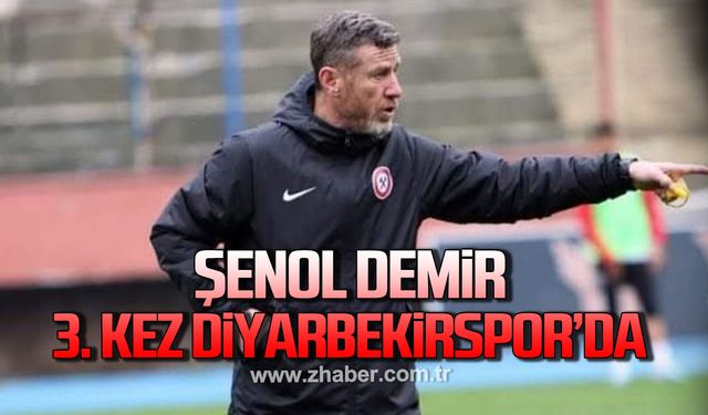 Şenol Demir 3. Kez Diyarbekirspor’da