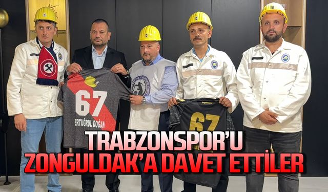 Zonguldaklı madenciler Trabzonspor’u Zonguldak’a davet etti