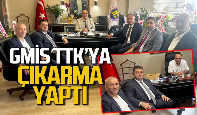 GMİS yönetiminden Ümit Yılmaz Değirmenci ve Ahmet Bük’e hayırlı olsun ziyareti