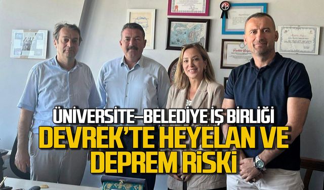 Devrek’te Heyelan ve Deprem Risklerine Karşı Üniversite-Belediye İş Birliği