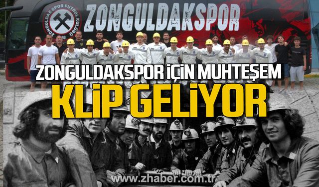Zonguldakspor için muhteşem klip geliyor.