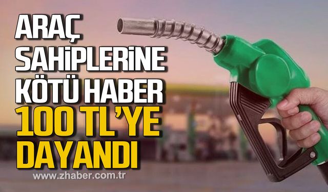 Araç sahiplerine kötü haber! Motorin 100 TL'ye dayandı