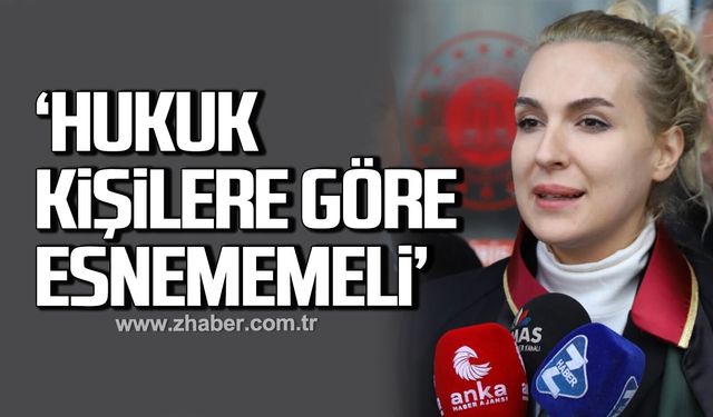 Merve Kır Müftüoğlu’ndan yeni adli yıl mesajı: "Hukuk kişilere göre esnememeli”