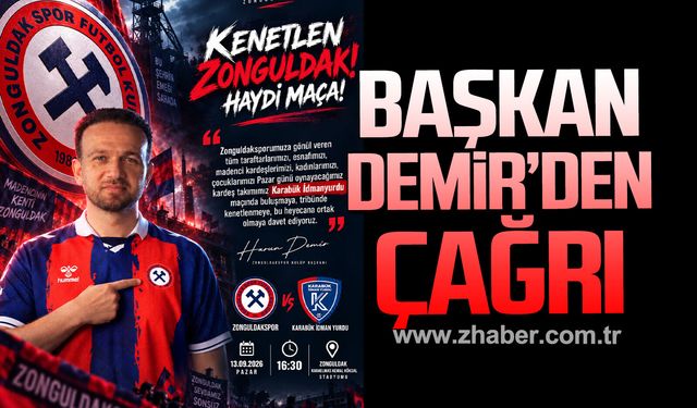 Harun Demir’den Taraftara Çağrı. "Tribünde kenetlenelim"
