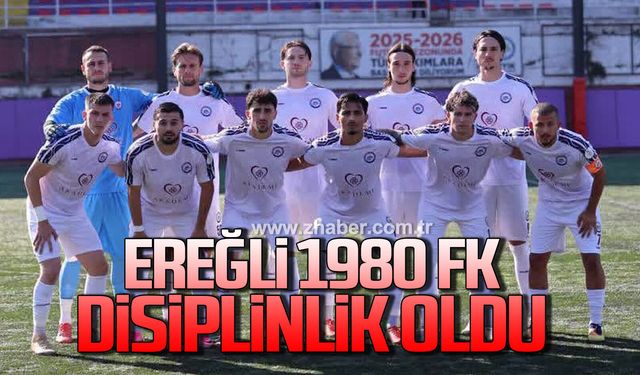 Ereğli 1980 FK disiplinlik oldu
