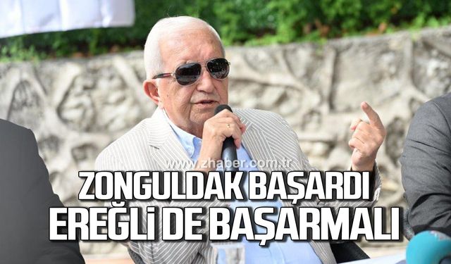 Posbıyık'tan trafik çıkışı; 'Zonguldak başardı, Ereğli de başarmalı'