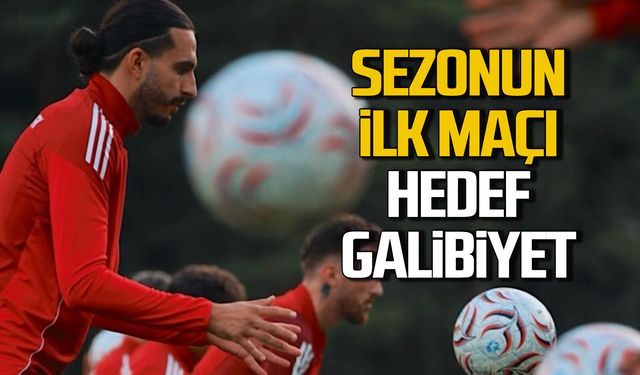 Elmas sezonunun ilk maçına çıkıyor... Hedef galibiyet...