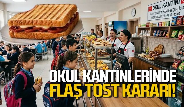 Okul kantinlerine yeni düzenlemeler geldi