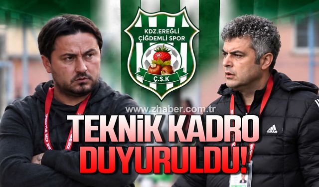 Çiğdemlispor yönetimi, teknik kadroyu duyurdu