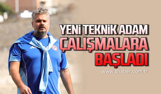 Yeni teknik adam çalışmalara başladı