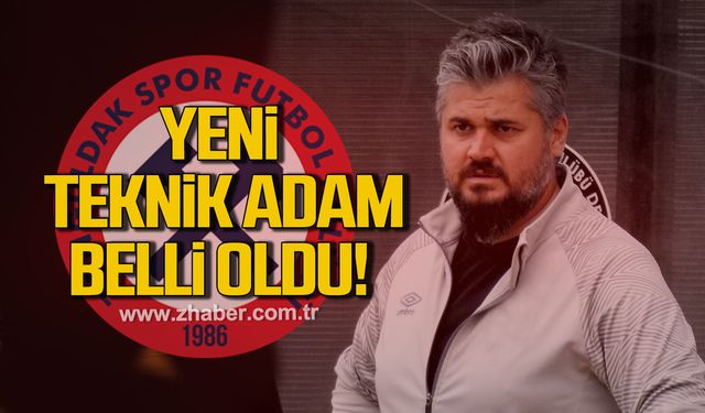 Yeni teknik adam belli oldu