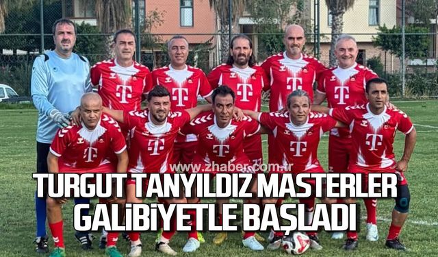 Kdz. Ereğli Turgut Tanyıldız Masterler galibiyetle başladı