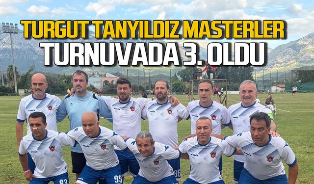 Kdz. Ereğli Turgut Tanyıldız Masterler turnuvada 3. oldu