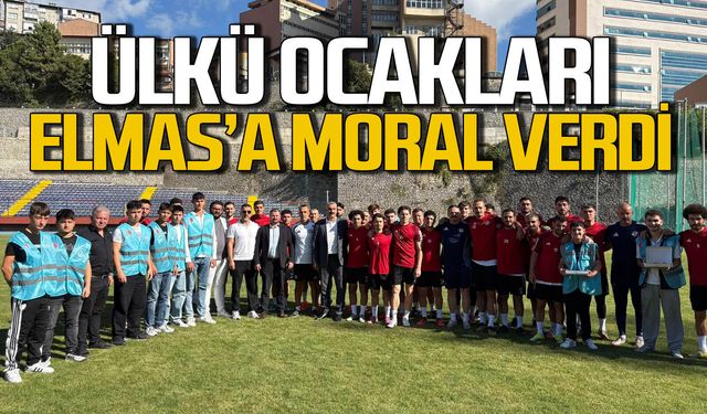Zonguldak Ülkü Ocakları'ndan Zonguldakspor'a sürpriz ziyaret
