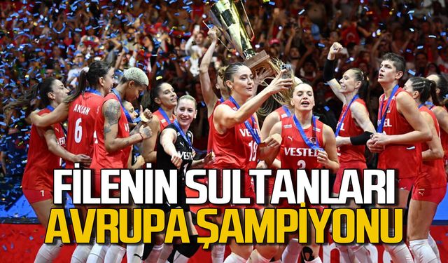 Filenin Sultanları bir kez daha Avrupa şampiyonu...