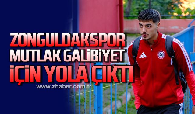 Zonguldakspor, mutlak galibiyet için yola çıktı