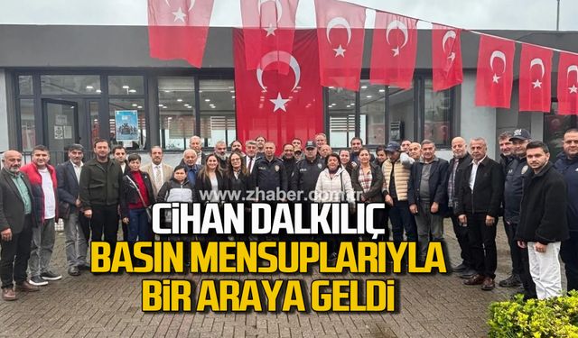 İlçe Emniyet Müdürü Cihan Dalkılıç, basın mensuplarıyla bir araya geldi