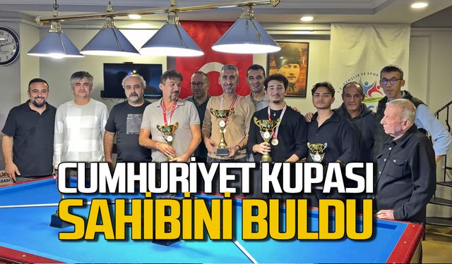 Zonguldak'ta Cumhuriyet Kupası sahibini buldu