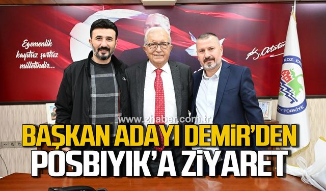Başkan adayı Demir’den Posbıyak’a ziyaret