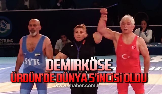 Demirköse, Ürdün’de Dünya 5’ncisi oldu