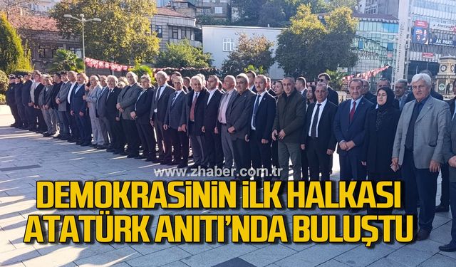 Zonguldak'ta 19 Ekim muhtarlar günü coşkuyla kutlandı
