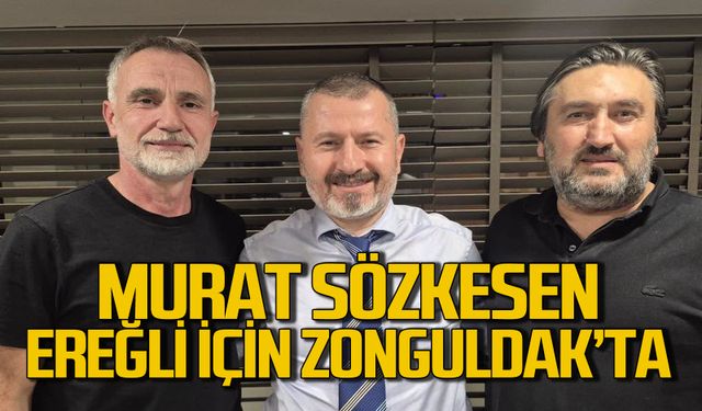 Murat Sözkesen Eflatun-beyazlı ekip için Ereğli’ye geldi