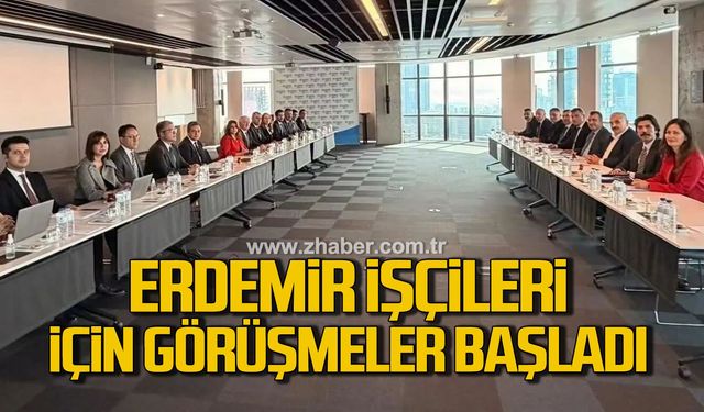 Erdemir’de 31. Dönem toplu iş sözleşmesi görüşmeleri başladı