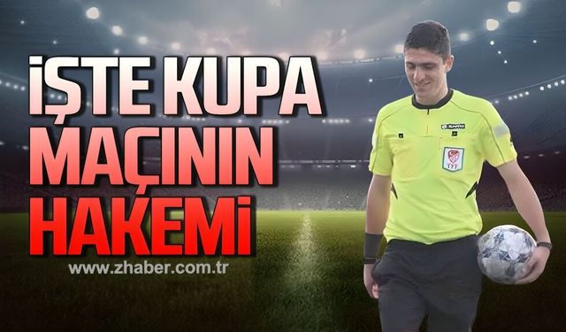 İşte kupa maçının hakemi