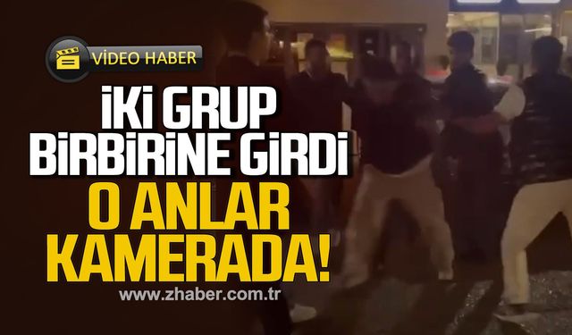 Karabük'te iki grup arasında yumruklu kavga