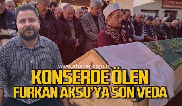 Konserde ölen Furkan Aksu Bartın'da defnedildi