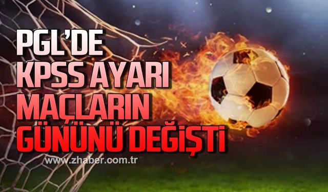 TFF, PGL’de ikinci hafta maçlarının gününü değiştirdi!