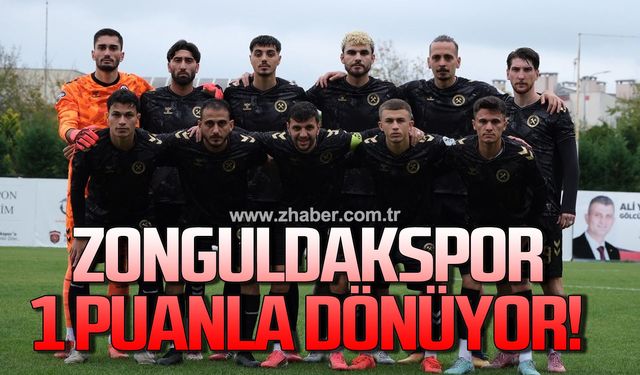 Zonguldakspor, Gölcükspor’la 2-2 berabere kaldı…