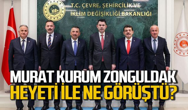Murat Kurum, Valisi Osman Hacıbektaşoğlu ve AK Parti heyetini kabul etti