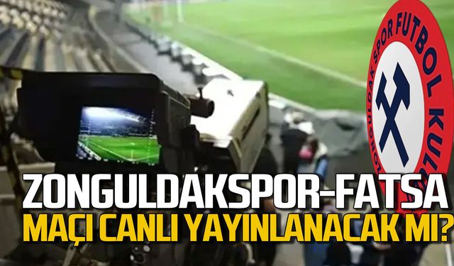 Zonguldakspor-Fatsa maçı canlı yayınlanacak mı? Tivibu açıkladı...