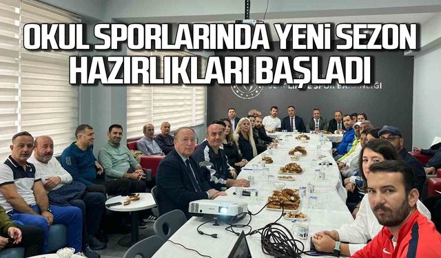 Okul sporlarında yeni sezon hazırlıkları başladı