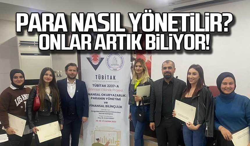 Para nasıl yönetilir? Onlar artık biliyor...