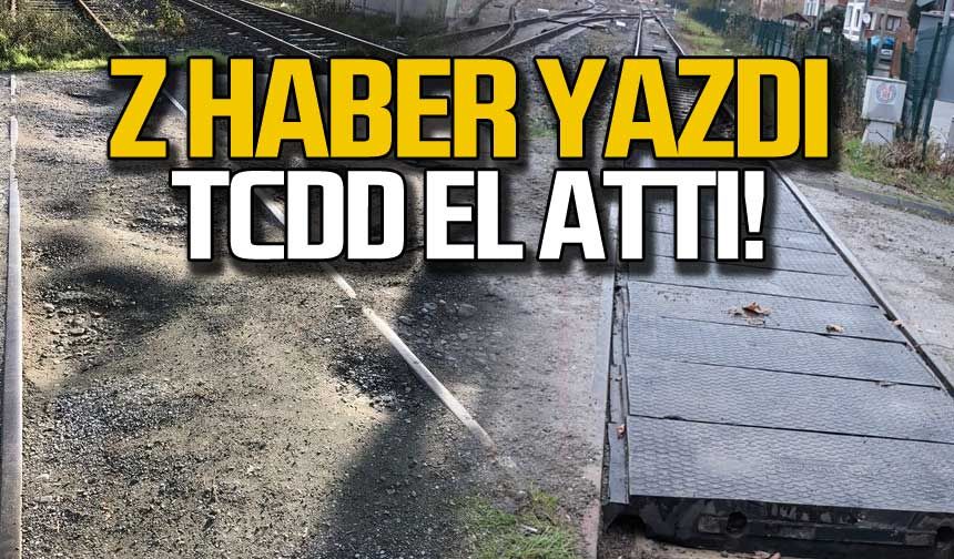 Z HABER yazdı! TCDD o yola el attı!