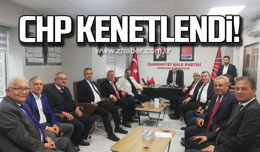 CHP Zonguldak kenetlendi!