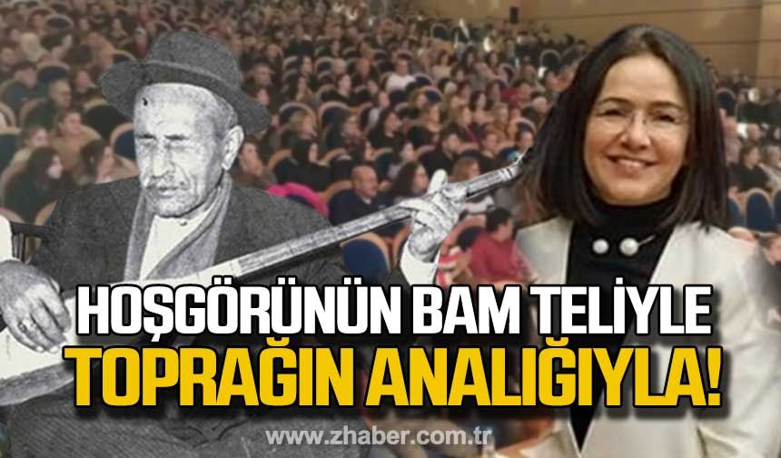 Zonguldak'ta ünlü halk ozanı Aşık Veysel Şatıroğlu'nu anma programı düzenlendi!