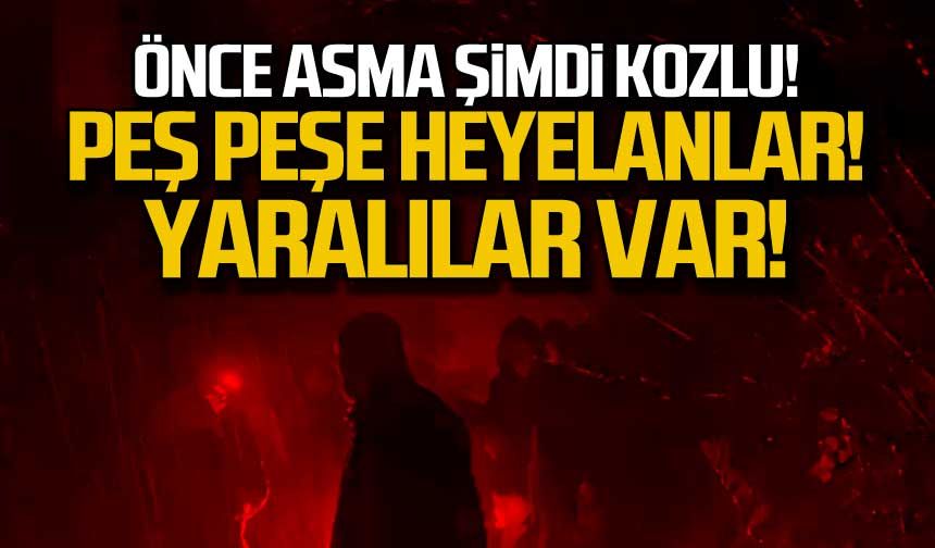 Zonguldak Kozlu'da heyelan! Yaralılar var!